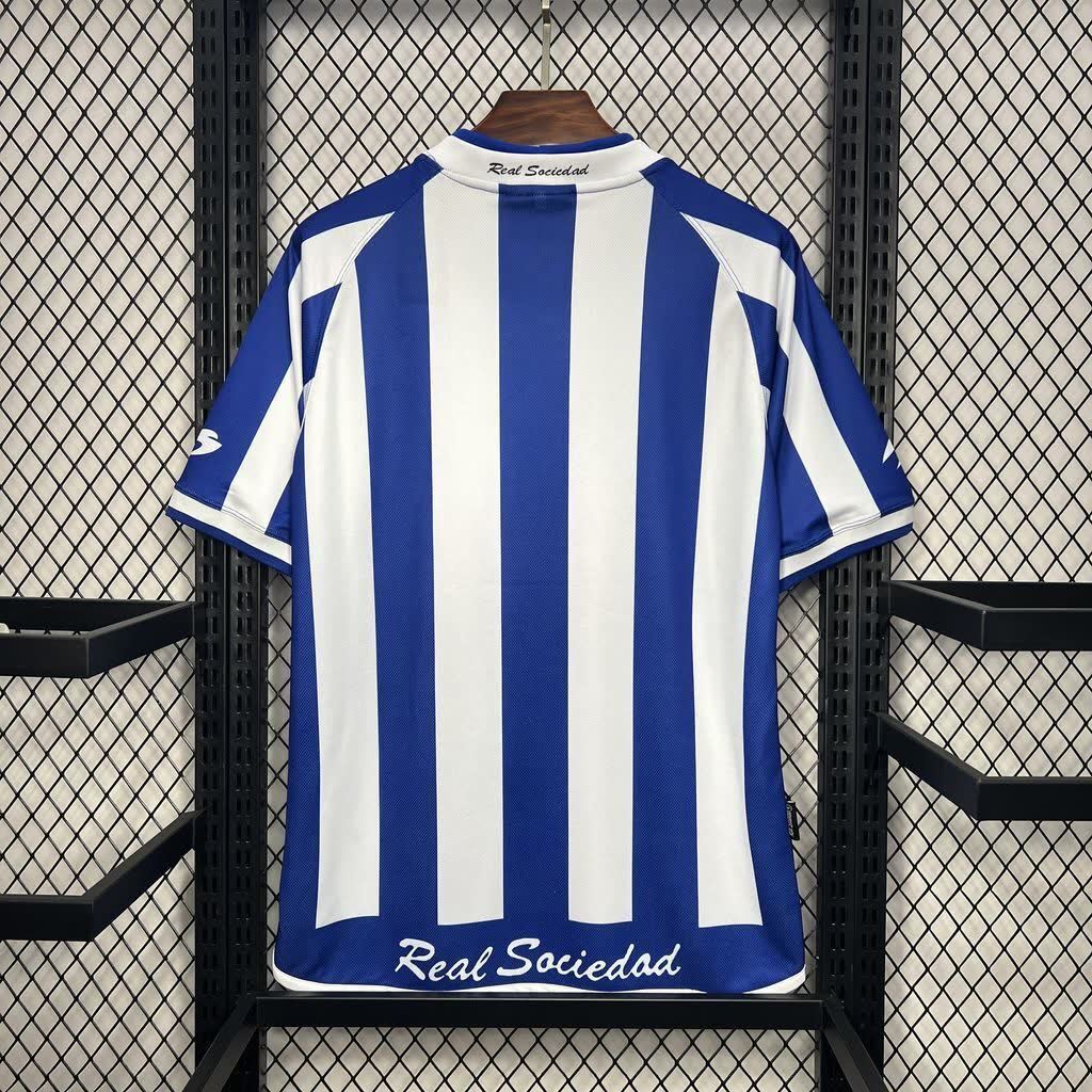 Football Shirt Real Sociedad Home 02-03 back