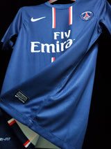Football Shirt PSG Home 12-13 Retro back