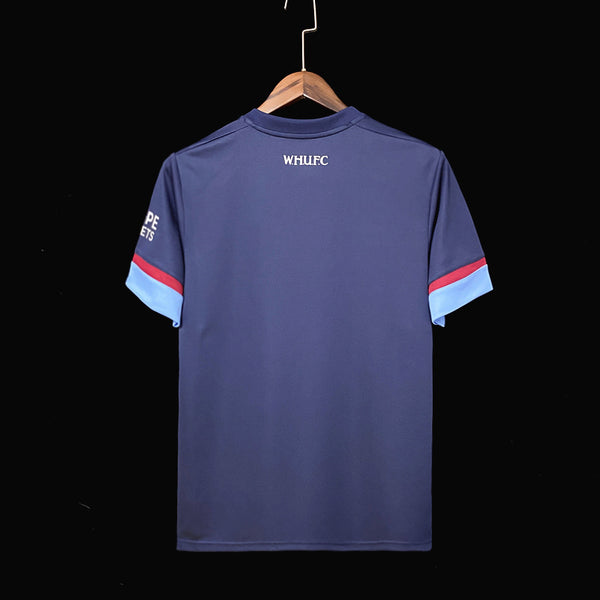 Football Shirt West Ham United Away 21-22 back