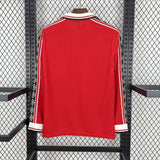 Football Shirt Manchester United Home 98-99 Retro Long Sleeves back