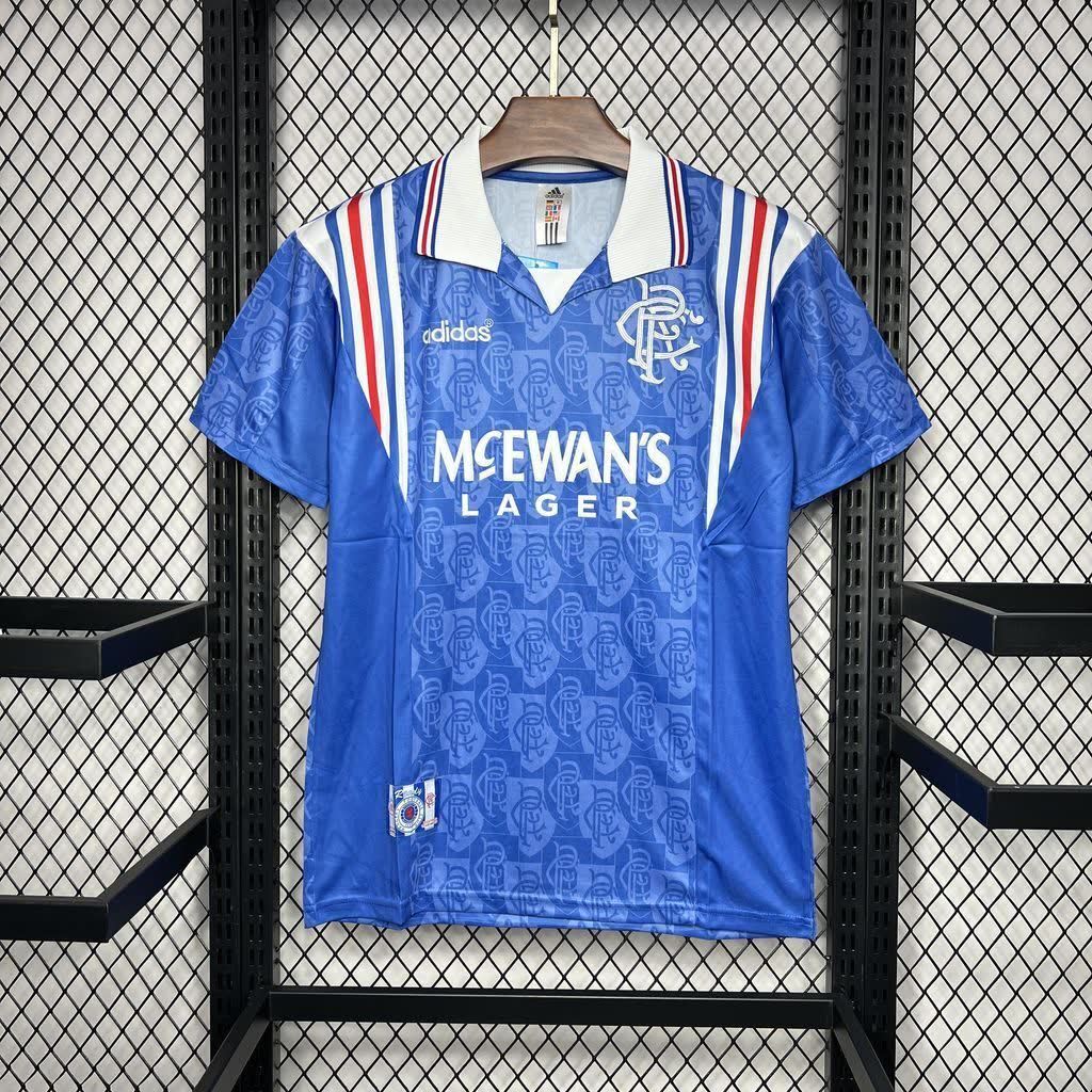 Football Shirt Rangers Home 96-97 Retro extra 1