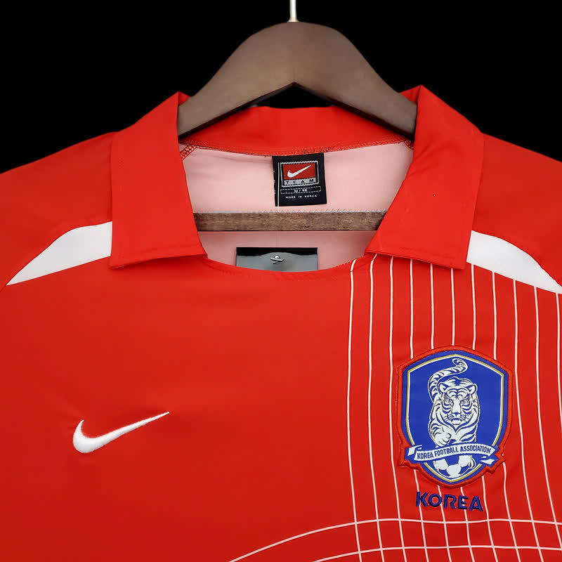 Football Shirt South Korea Red 2002 Retro 25-26 extra 1