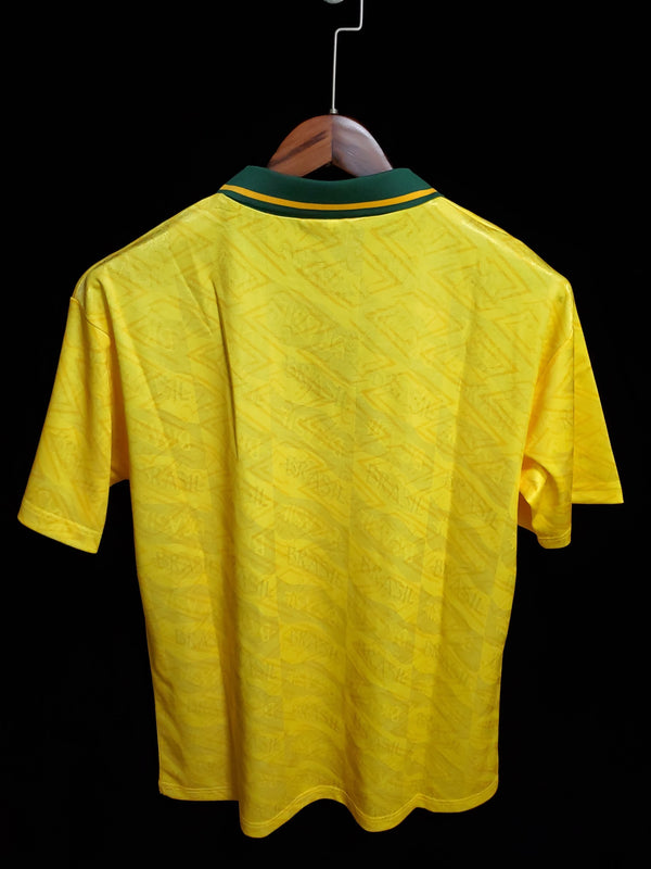 Football Shirt Brazil Home 91-93 back