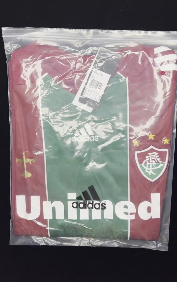 Football Shirt Fluminense Away 09-10 Long Sleeve back
