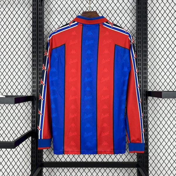 Football Shirt FC Barcelona Home 95-97 Long Sleeves back