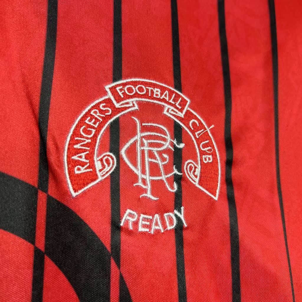 Football Shirt Rangers FC Away 94-95 Retro extra 1