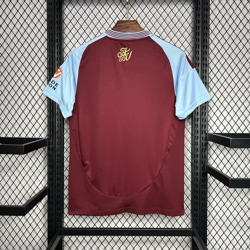 Football Shirt Aston Villa Home 25-26 back