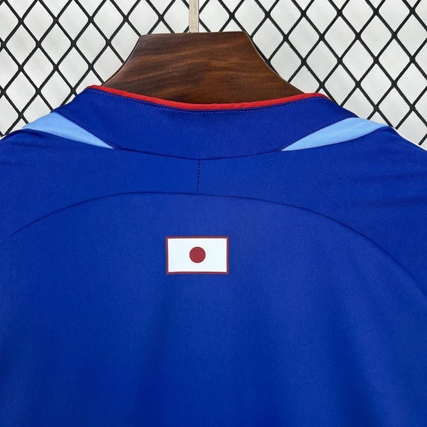 Football Shirt Japan Home 06-07 Long Sleeves Retro back