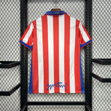 Football Shirt Sporting de Gijon Home 01-02 Retro back