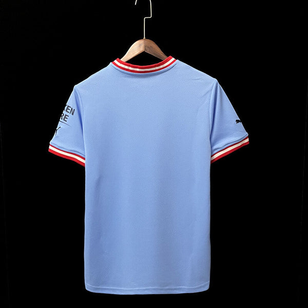 Football Shirt Manchester City Home 22-23 back