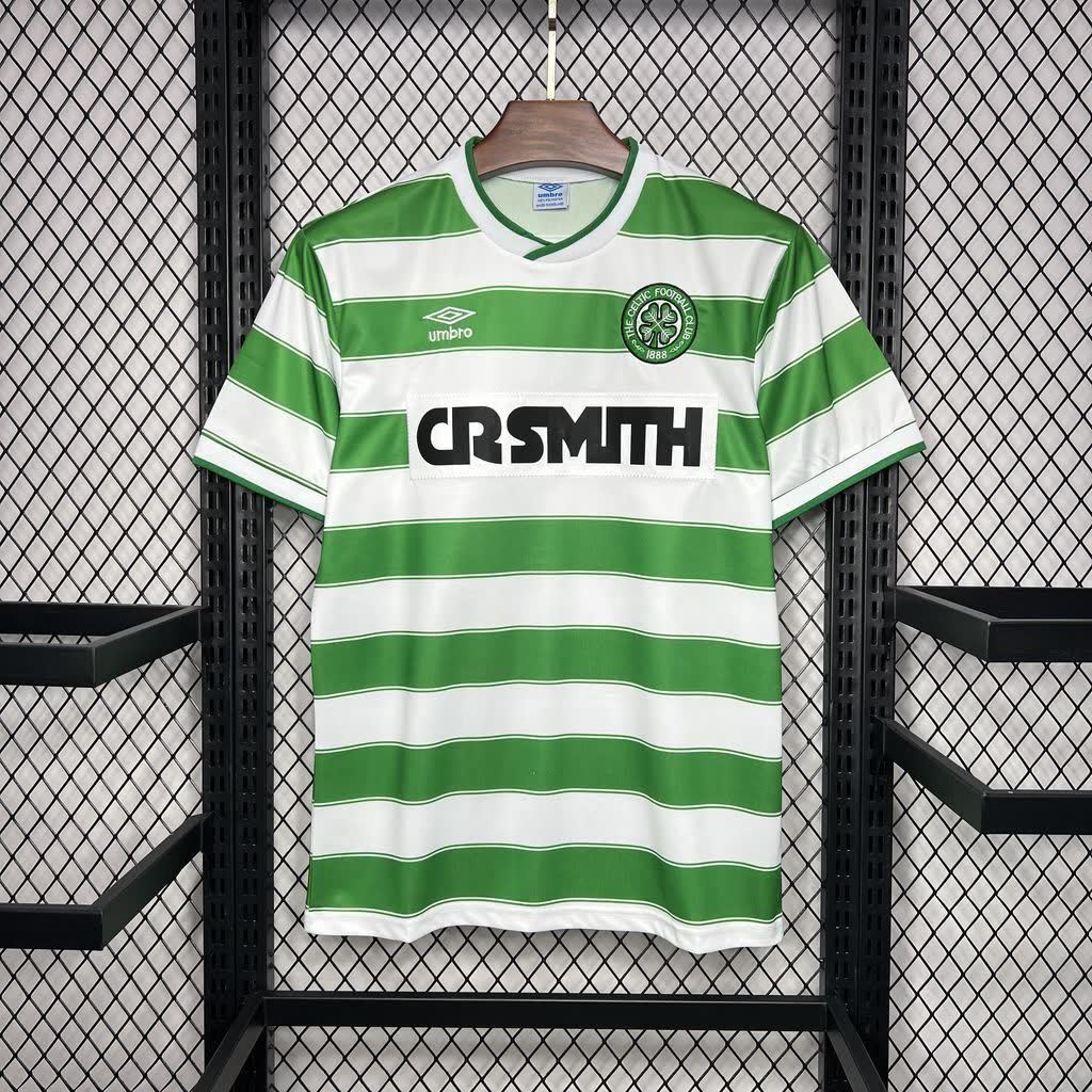 Football Shirt Celtic Home 85-87 Retro extra 1