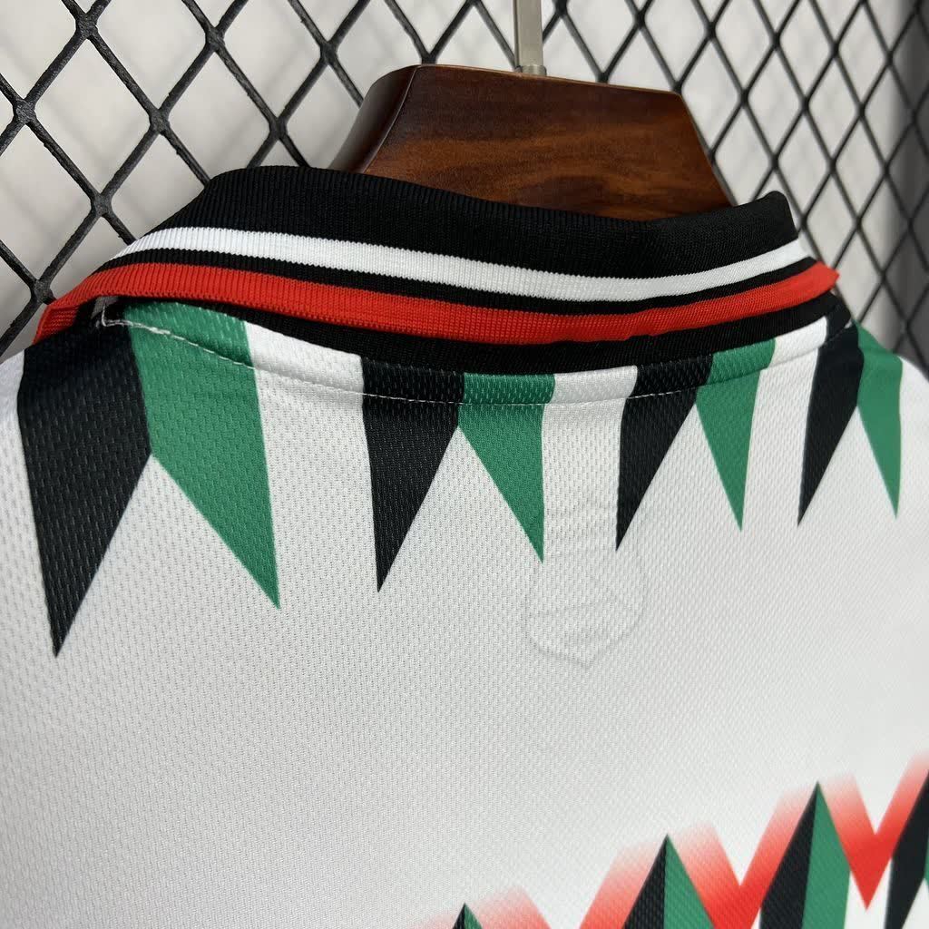 Football Shirt CD Palestino Hypepeace 25-26 White Retro extra 1