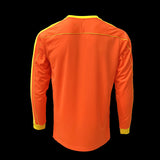 Football Shirt Brazil Goalkeeper 98-99 Orange Long Sleeve back
