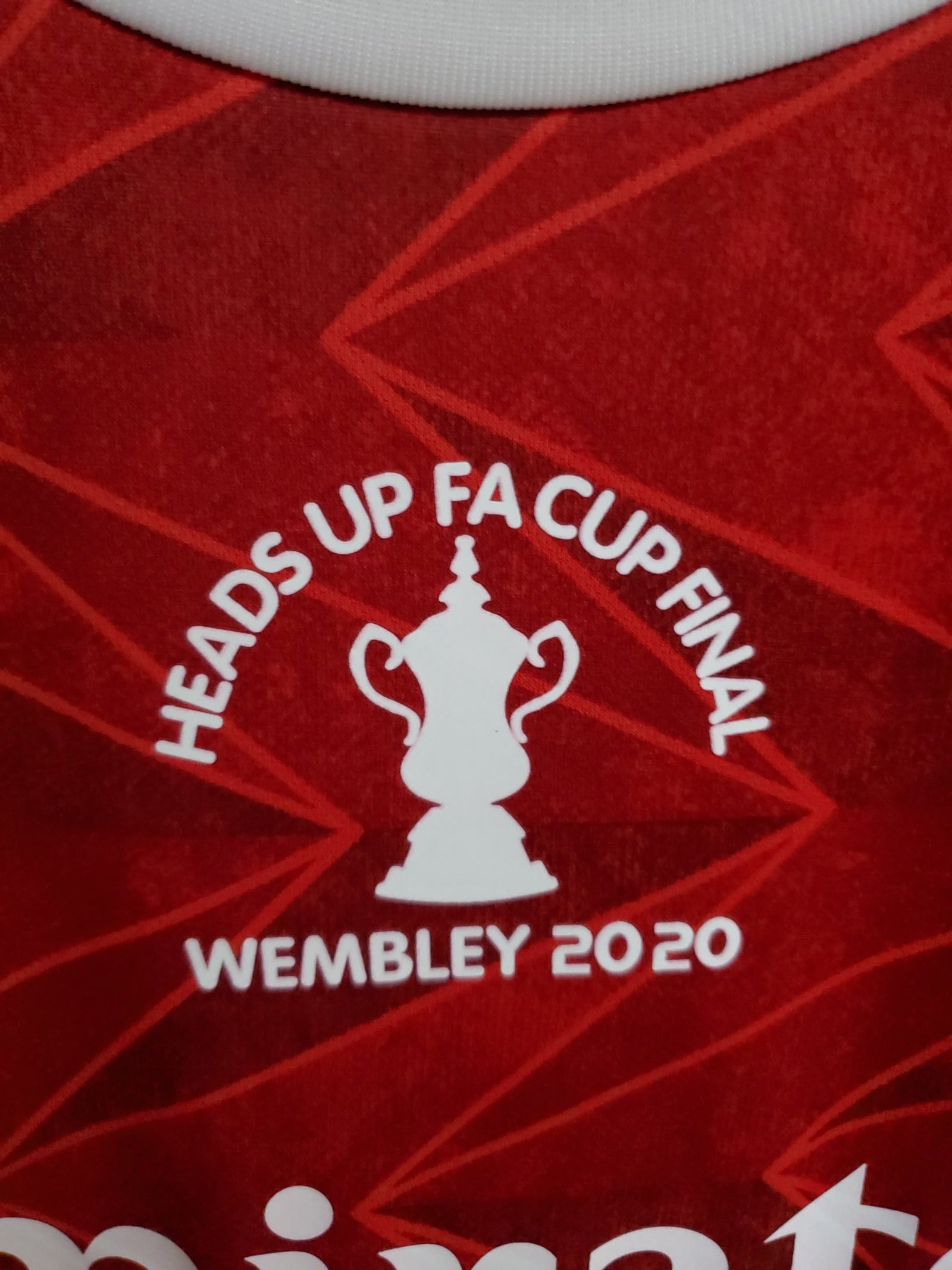 Football Shirt Arsenal FA Cup Champion Edition 20-21 extra 1