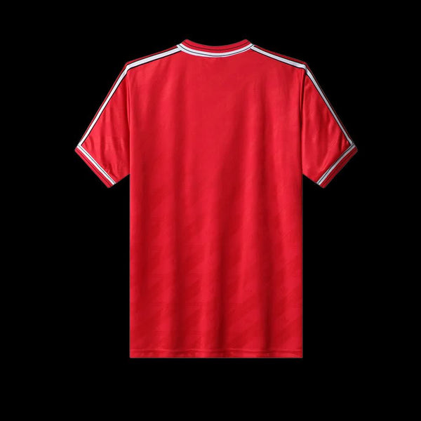 Football Shirt Manchester United Home 86-88 Retro back