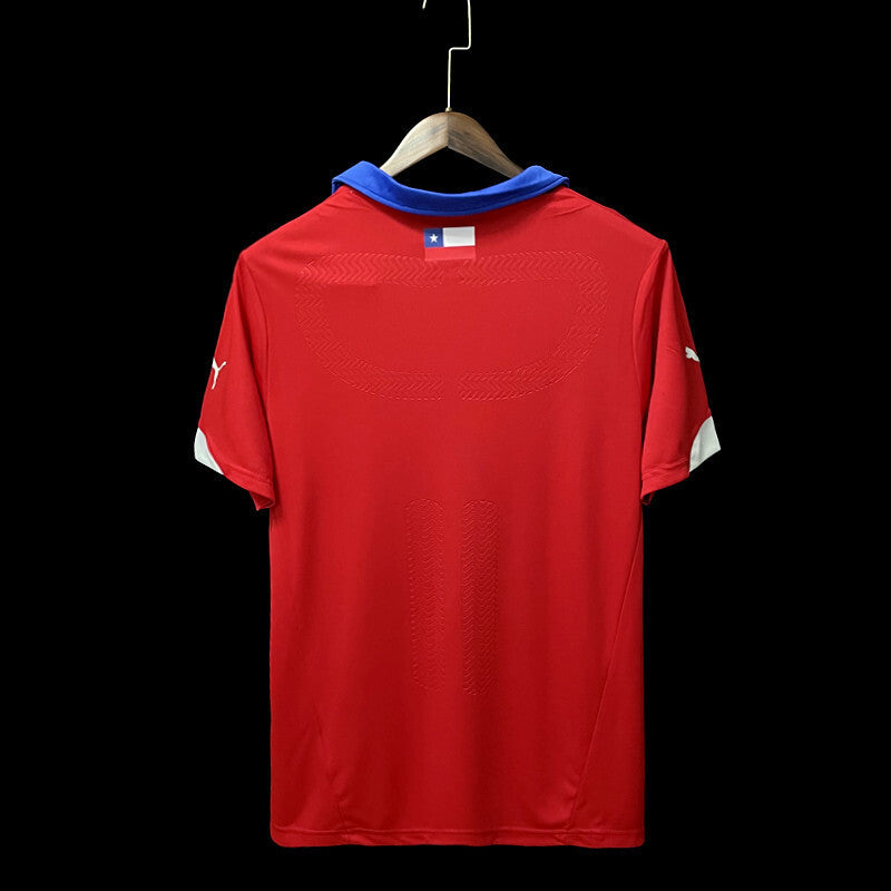 Football Shirt Chile Home 14-15 Retro extra 1