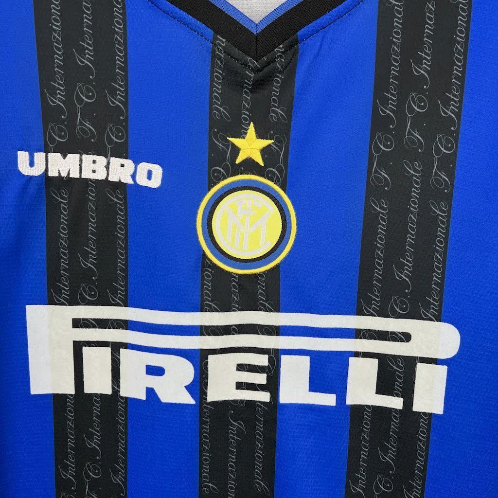 Football Shirt Inter Milan Home 97-98 Retro extra 1