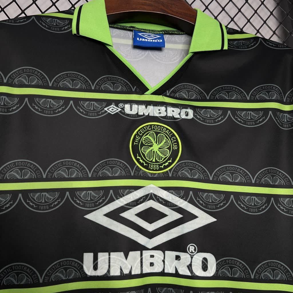 Football Shirt Celtic Away 98-99 Retro extra 2