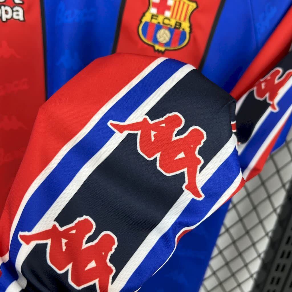 Football Shirt FC Barcelona Home 95-97 Long Sleeves extra 1