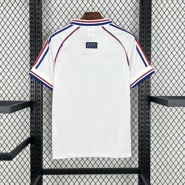 Football Shirt France Away 98-99 Retro back