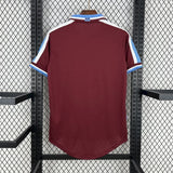 Football Shirt West Ham United Home 99-01 Retro back