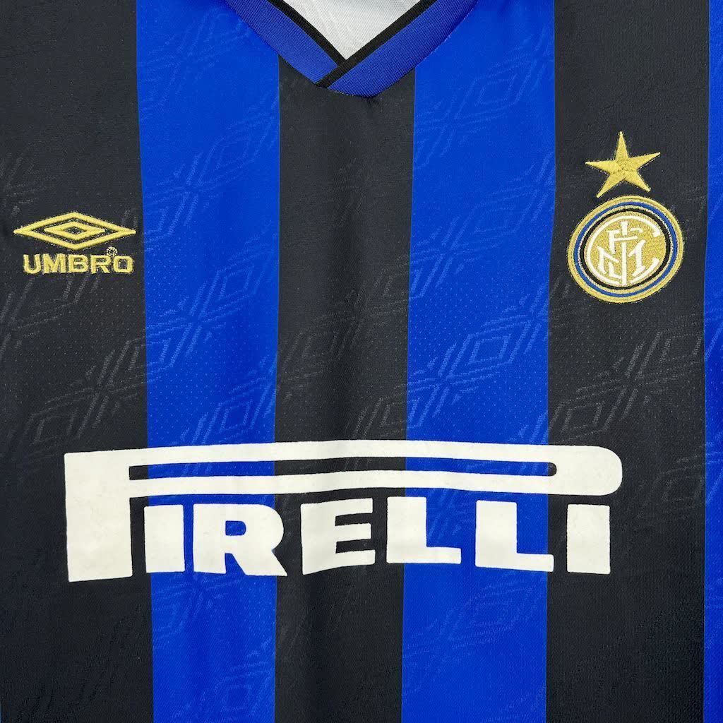 Football Shirt Inter Milan Home 95-96 Retro extra 1