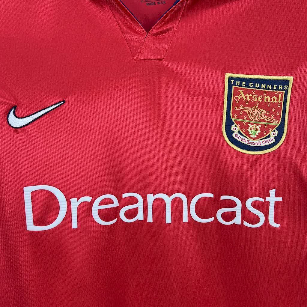Football Shirt Arsenal Home 99-00 Retro extra 1