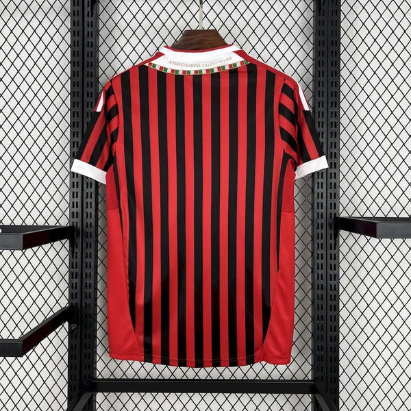 Football Shirt AC Milan Home 11-12 Retro back