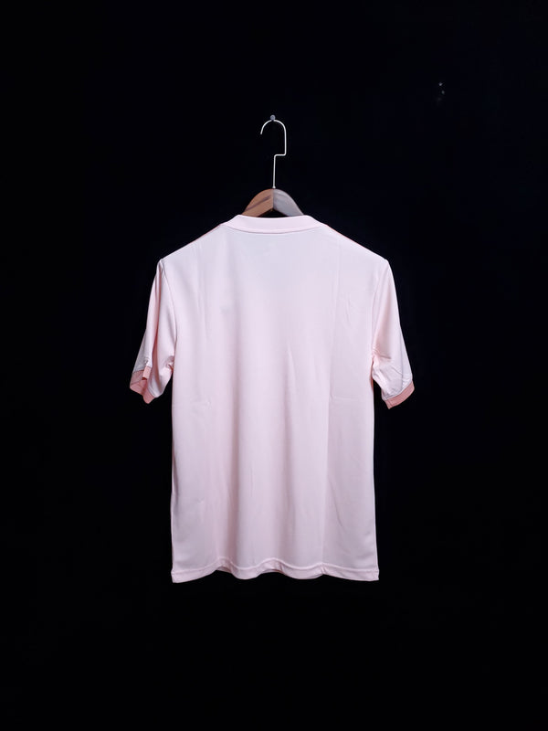 Football Shirt Manchester United Pink 18-19 Away back