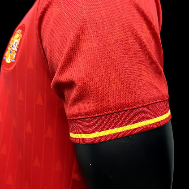 Football Shirt Spain Home 88-91 Retro extra 1