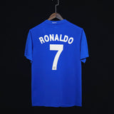 Football Shirt Manchester United Away 07-08 Retro back