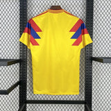 Football Shirt Colombia Home 1990 Retro back