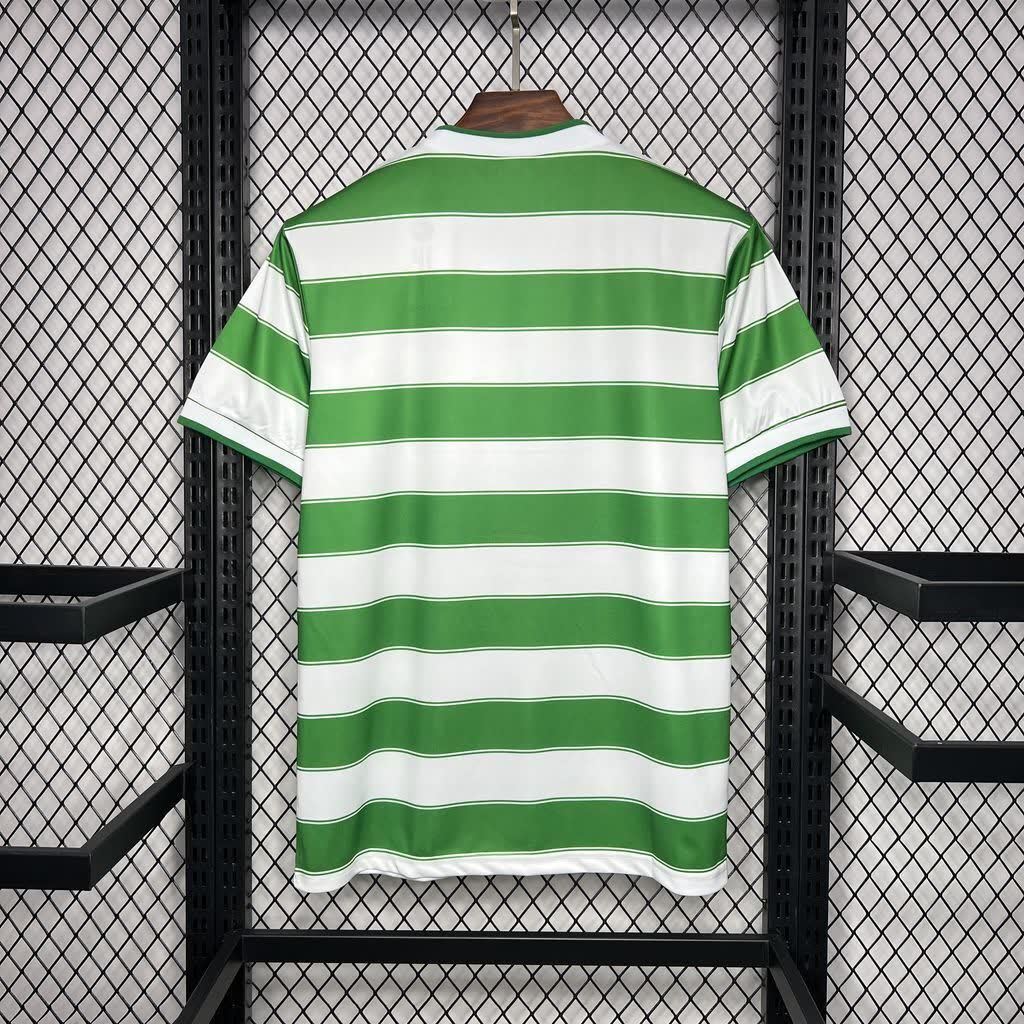 Football Shirt Celtic Home 85-87 Retro back