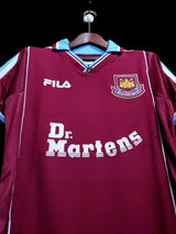 Football Shirt West Ham United Home 99-01 extra 1