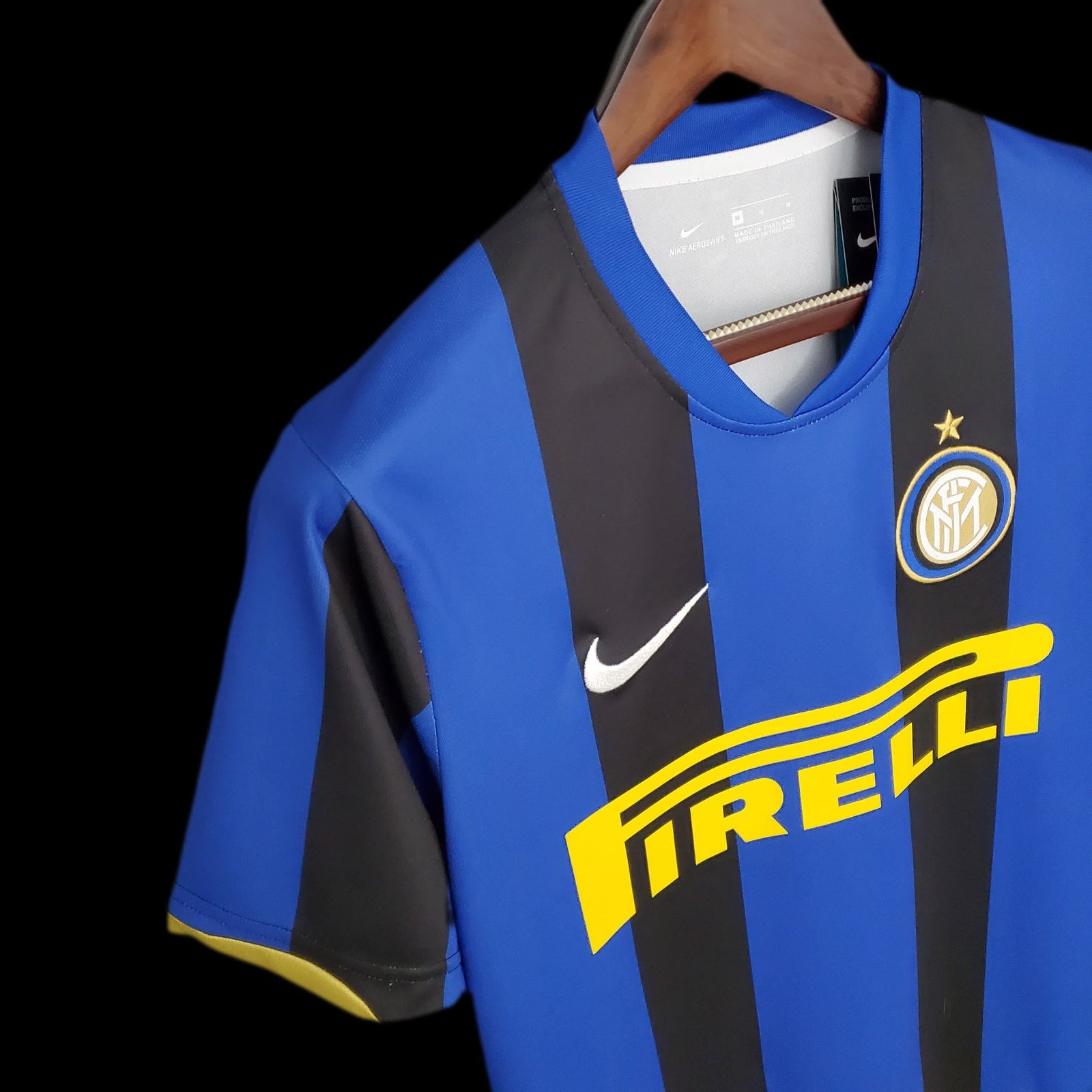 Football Shirt Inter Milan Home 08-09 Retro extra 2