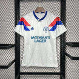 Football Shirt Rangers Away 90-92 Retro extra 2