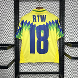 Football Shirt Brazil Home 95-96 Retro back