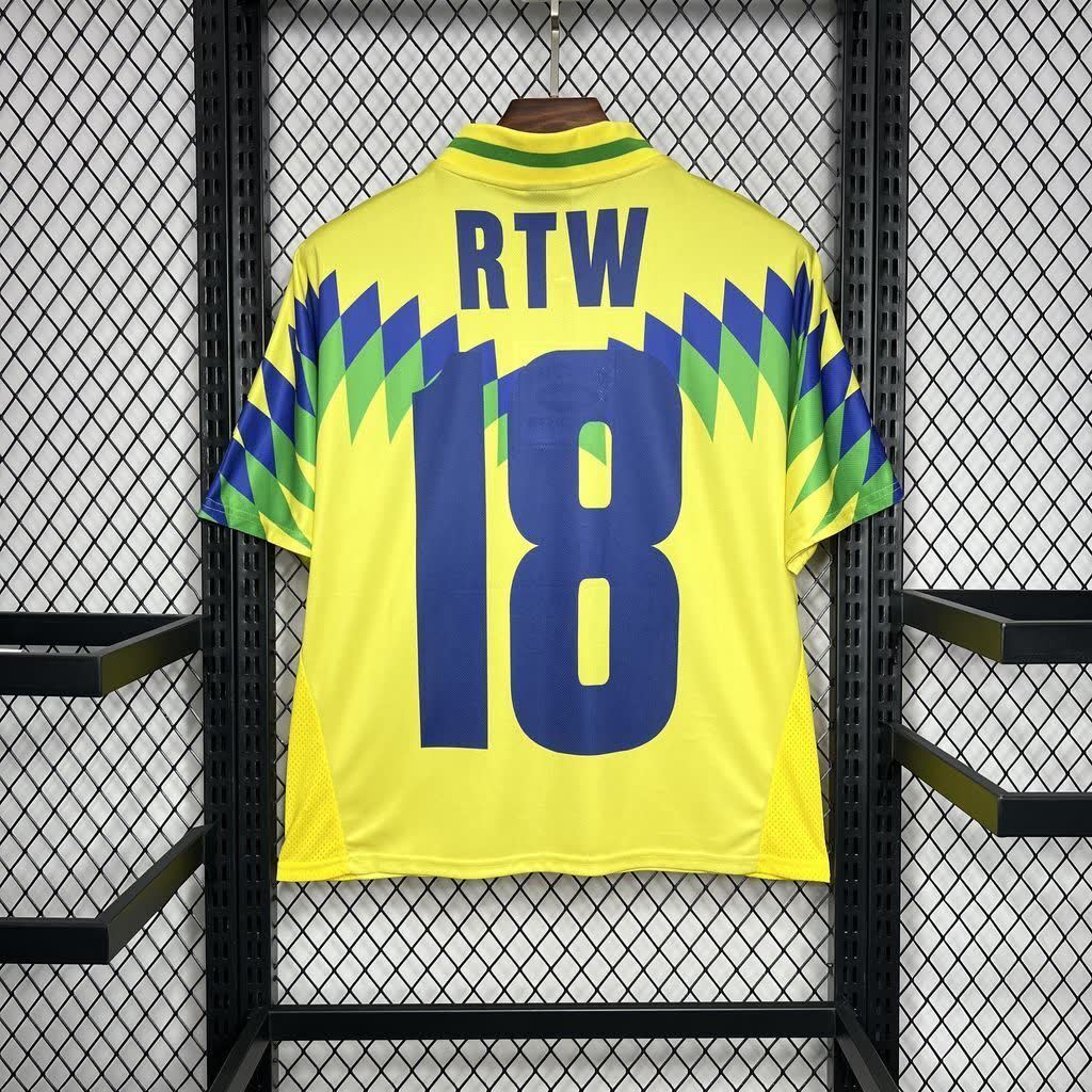 Football Shirt Brazil Home 95-96 Retro back
