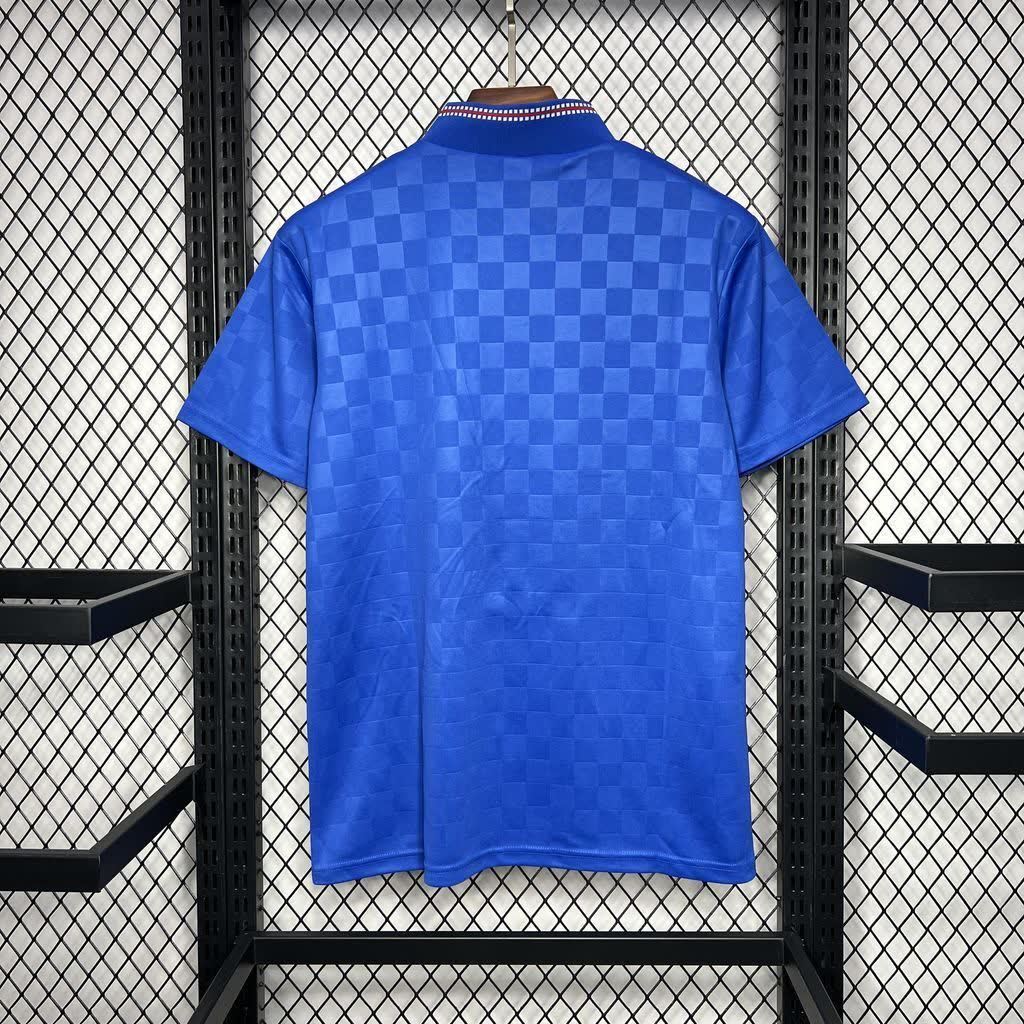 Football Shirt Rangers FC Home 87-90 Retro back