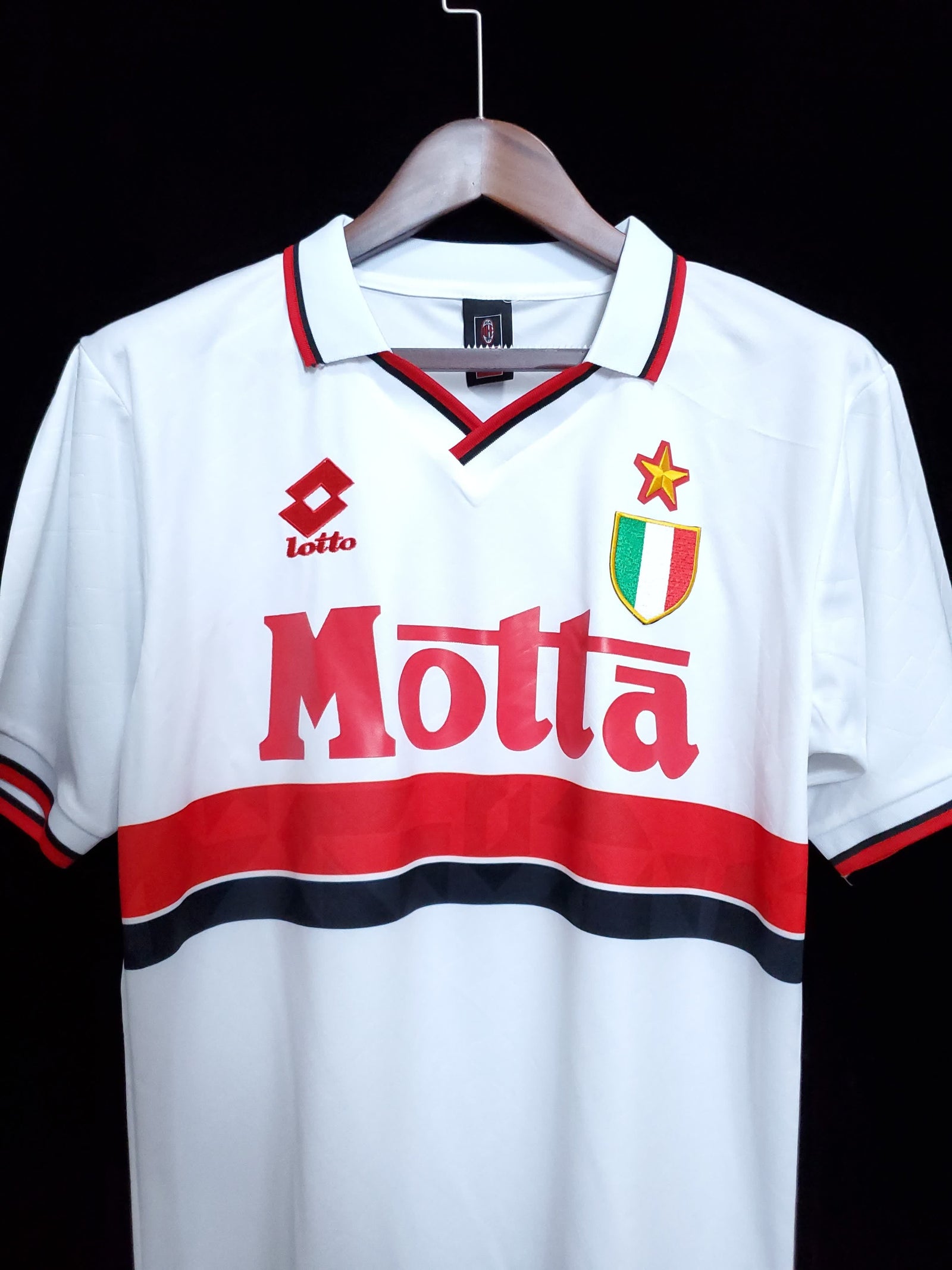 Football Shirt AC Milan Away 93-94 extra 1