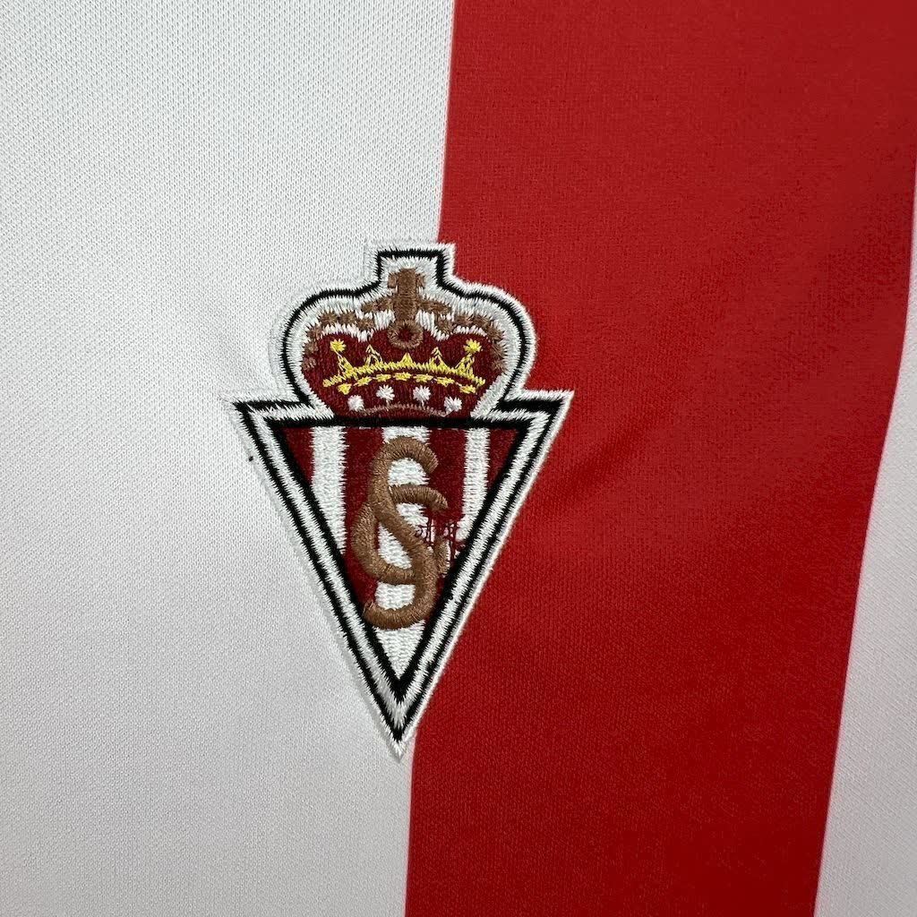 Football Shirt Sporting de Gijon Home 80-81 Retro extra 1