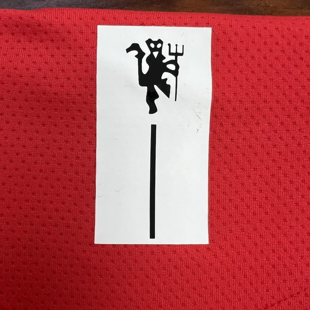 Football Shirt Manchester United Home 07-08 UCL Retro extra 2