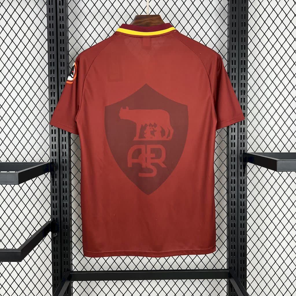 Football Shirt AS Roma Home 97-98 Retro back