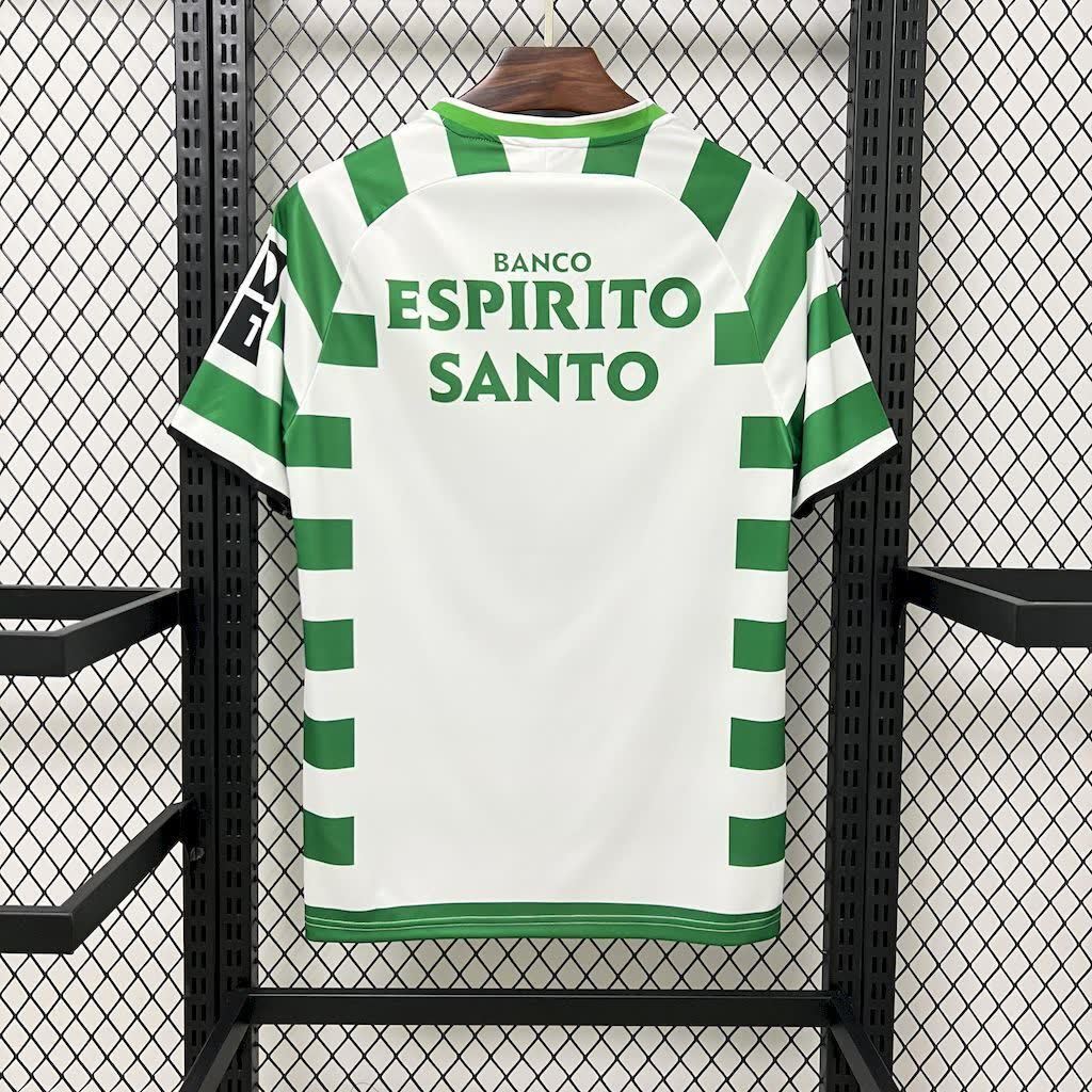 Football Shirt Sporting CP Home 03-04 Retro back