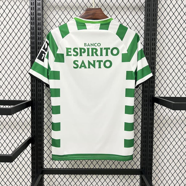 Football Shirt Sporting CP Home 03-04 Retro back