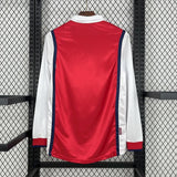 Football Shirt Arsenal Home 99-00 Long Sleeves Retro back