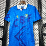 Football Shirt Brazil Away 91-93 Retro extra 1