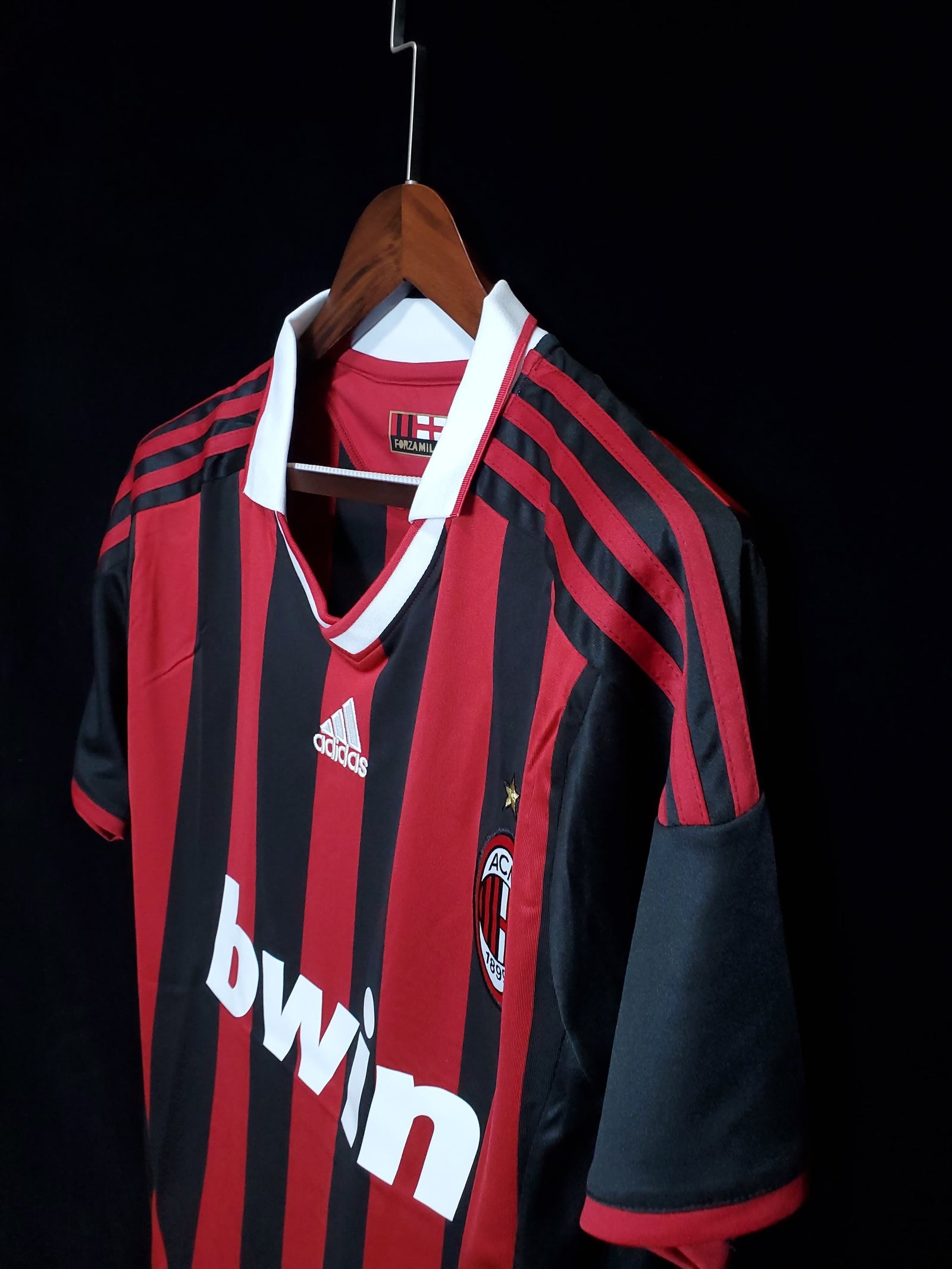 Football Shirt AC Milan Home 09-10 Retro extra 1