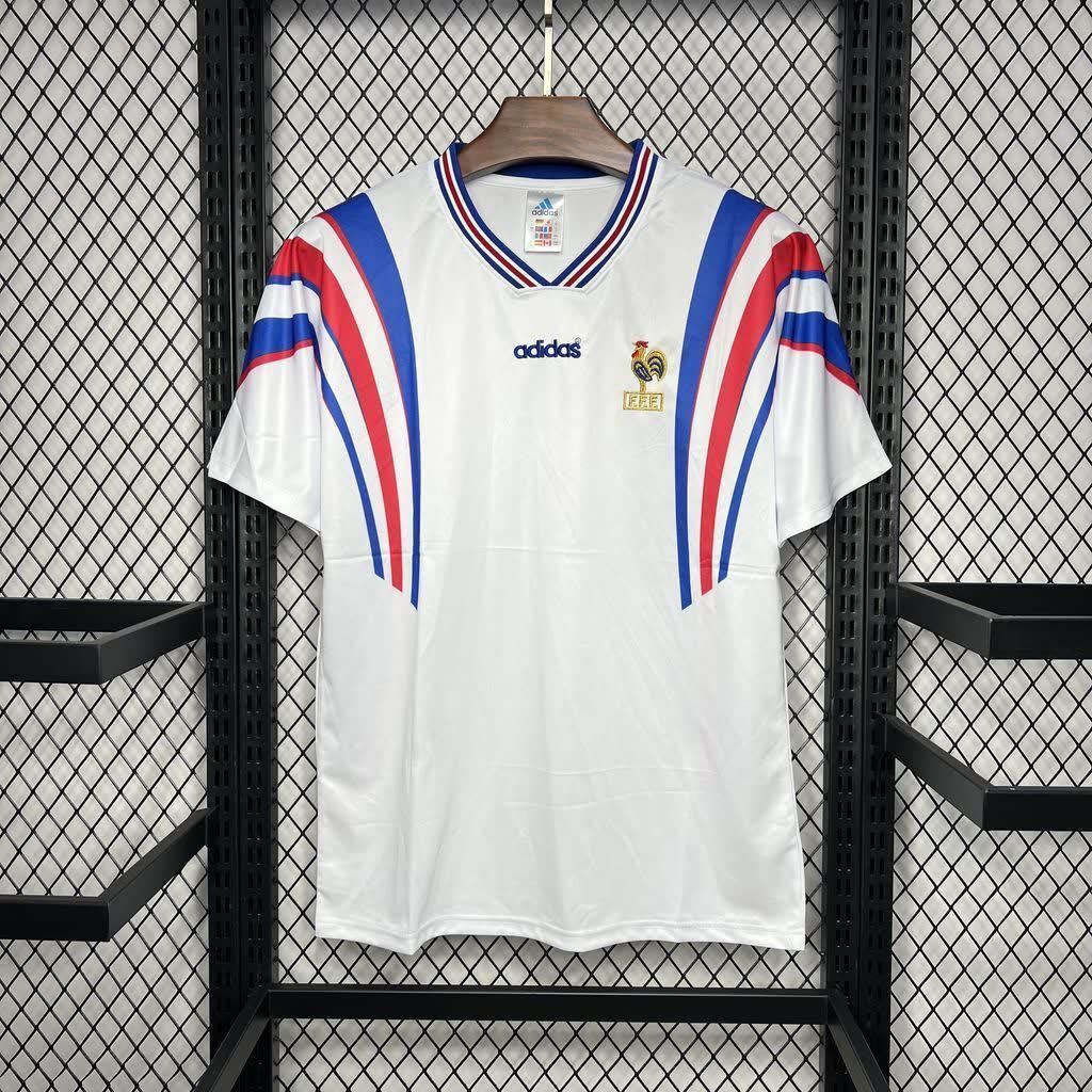 Football Shirt France Away 96-97 Retro extra 2