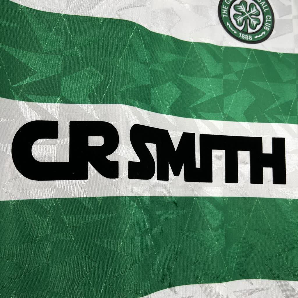 Football Shirt Celtic Home 89-91 Retro extra 2